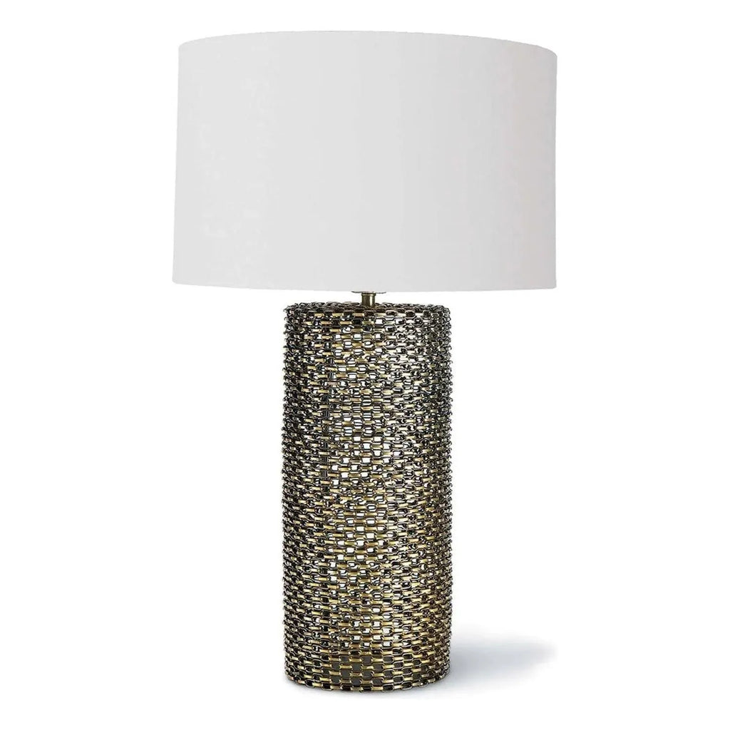 Chain Link Table Lamp | Regina Andrew - Montreal Lighting & Hardware