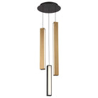 Montreal Lighting & Hardware - Chaos LED Multi-Light Pendant by Modern Forms | QUICK SHIP - PD-64803R-BK/AB-AB-OS | Montreal Lighting & Hardware