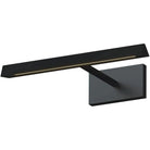 Montreal Lighting & Hardware - Dessau LED Picture Light by Visual Comfort Modern | QUICK SHIP - 700DES12B-LED930-OS | Montreal Lighting & Hardware