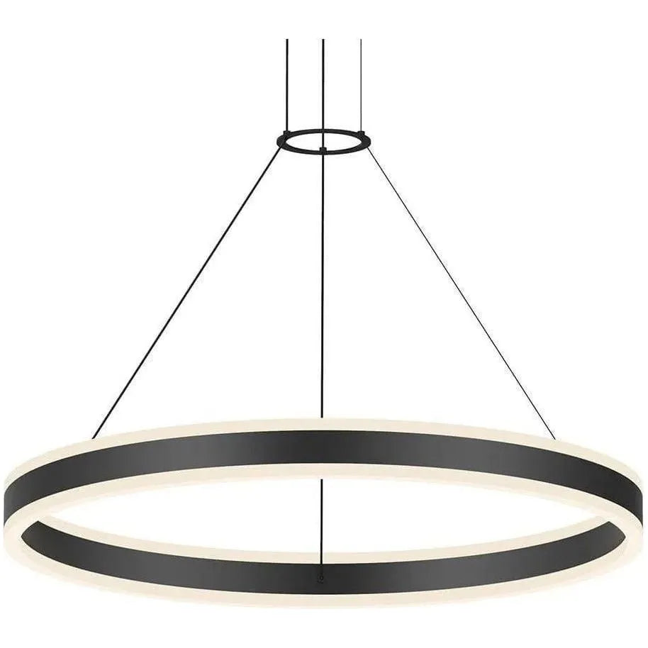 Montreal Lighting & Hardware - Double Corona LED Pendant by Sonneman | OPEN BOX - 2305.25-OB | Montreal Lighting & Hardware