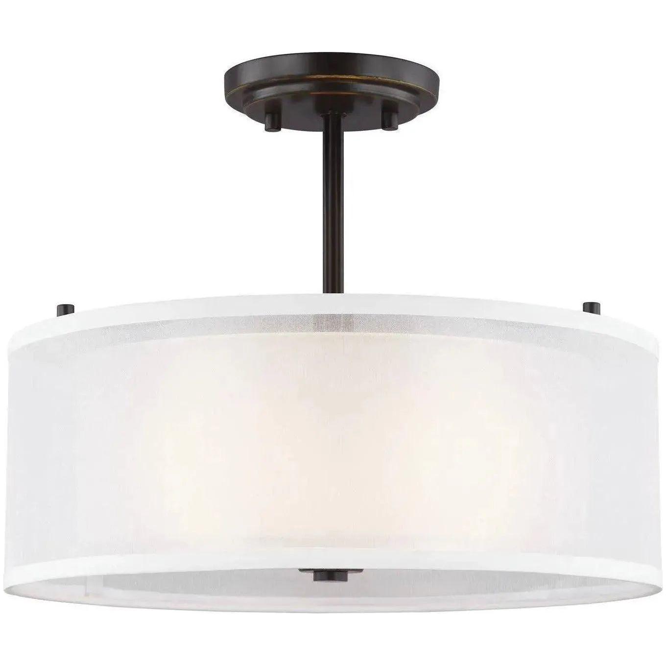 Generation Lighting - Elmwood Park Semi-Flush Mount - 7737302-710 | Montreal Lighting & Hardware