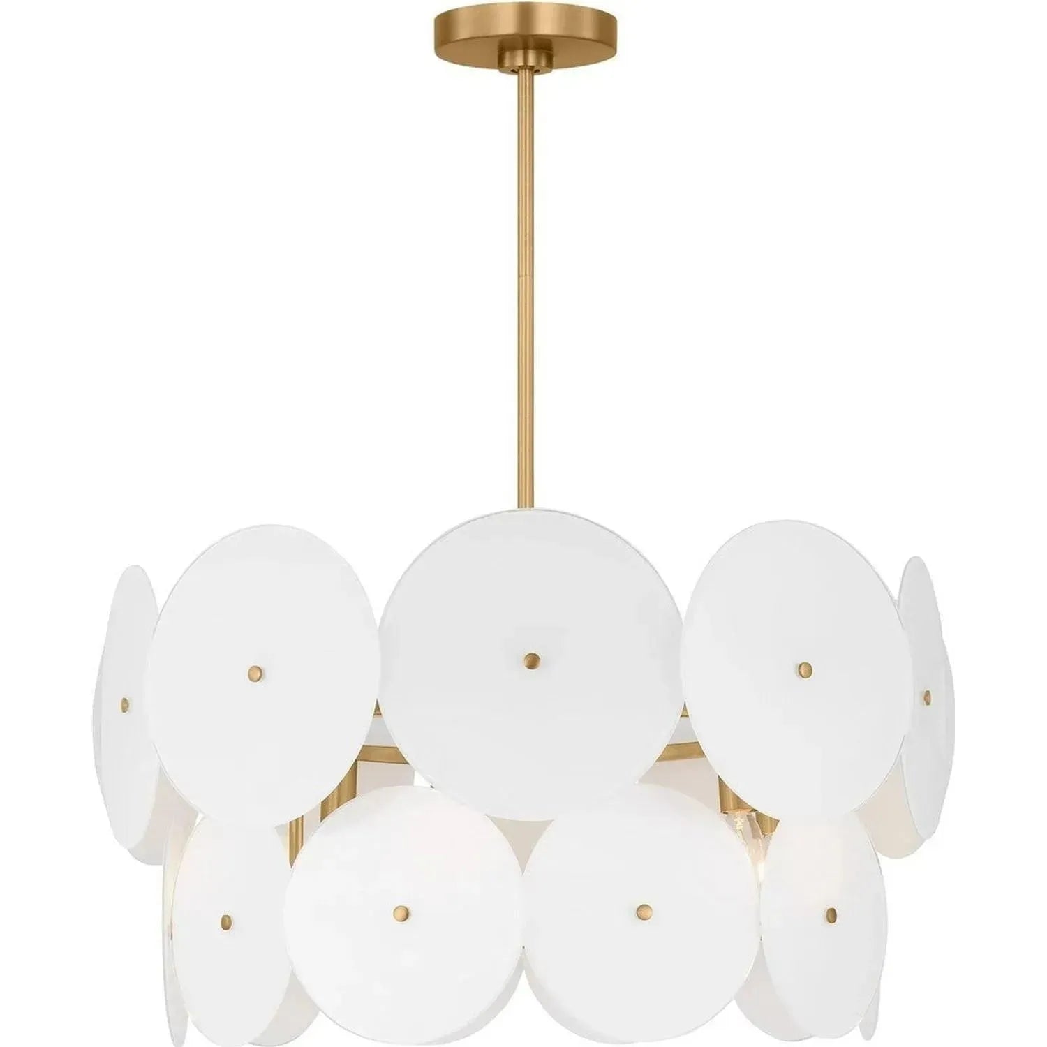 Montreal Lighting & Hardware - Emery Chandelier by Visual Comfort Studio | QUICK SHIP - KSC1106BBS-OS | Montreal Lighting & Hardware