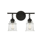 Montreal Lighting & Hardware - Fuller Bath Bar by Savoy House Exclusive - V6-L8-8055-2-BK | Montreal Lighting & Hardware