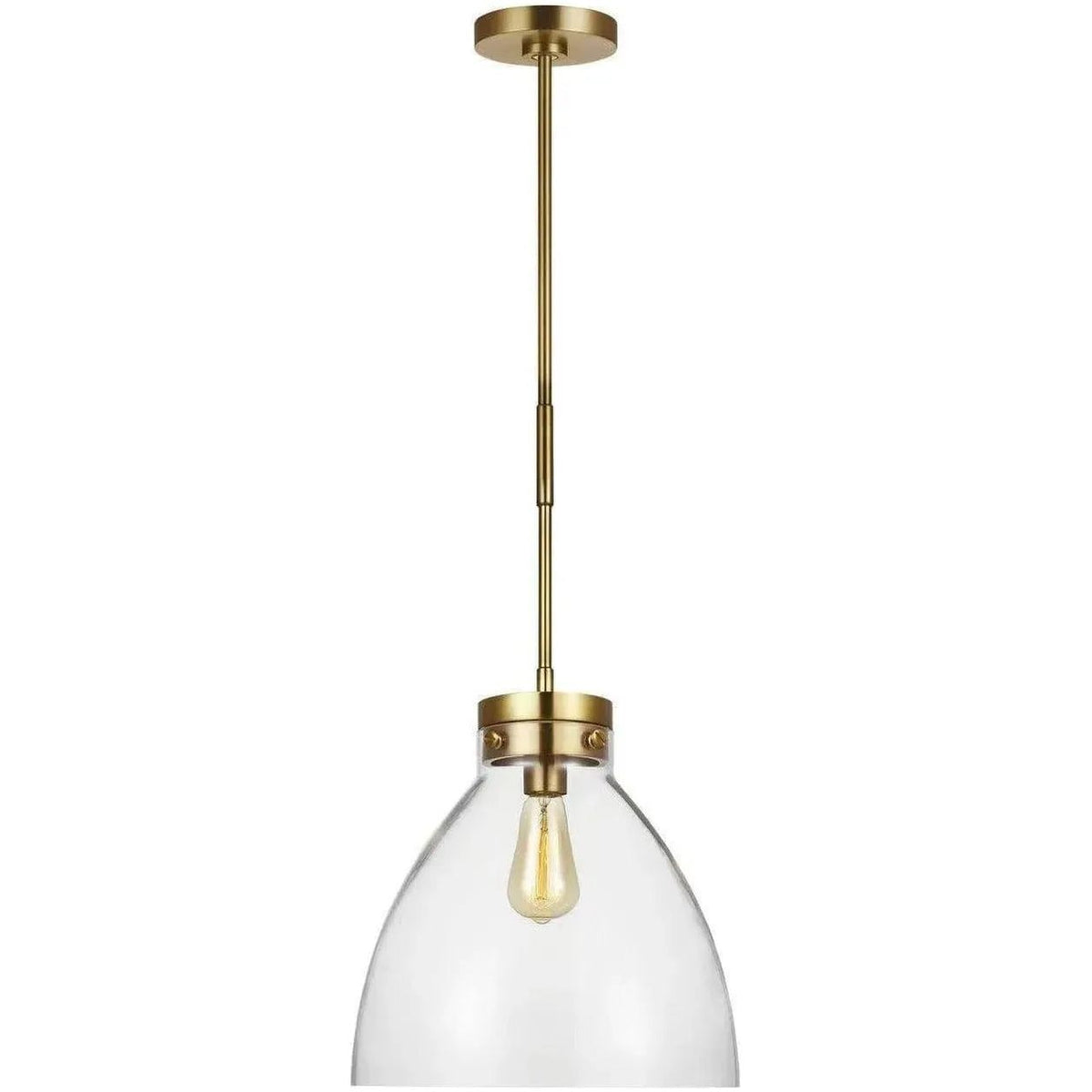 Montreal Lighting & Hardware - Garrett Wide Pendant by Visual Comfort Studio | QUICK SHIP - CP1121BBS-OS | Montreal Lighting & Hardware