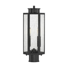 Montreal Lighting & Hardware - Hawthorne Outdoor Post Lantern by Savoy House Exclusive - V6-L5-5104-BK | Montreal Lighting & Hardware