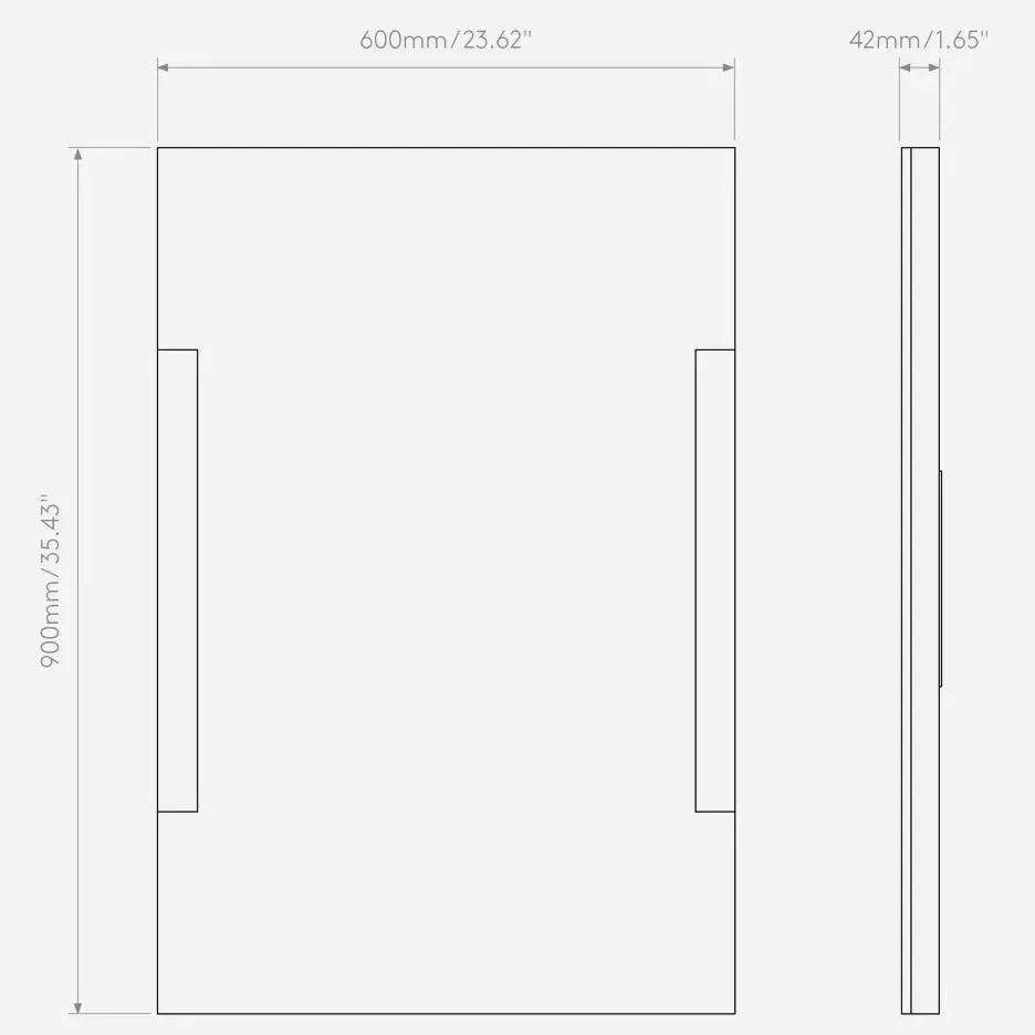 Montreal Lighting & Hardware - Imola 900 LED Mirror by Astro Lighting | QUICK SHIP - 1071012-OS | Montreal Lighting & Hardware
