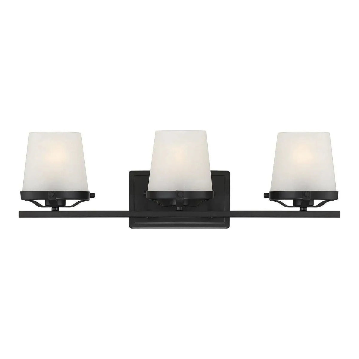 Montreal Lighting & Hardware - Klein Bathroom Vanity by Savoy House Exclusive - V6-L8-5250-3-BK | Montreal Lighting & Hardware