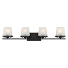 Montreal Lighting & Hardware - Klein Bathroom Vanity by Savoy House Exclusive - V6-L8-5250-4-BK | Montreal Lighting & Hardware
