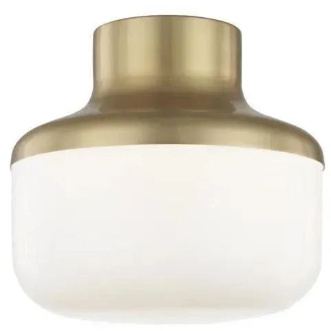 Montreal Lighting & Hardware - Livvy Flush Mount by Mitzi - H144501L-AGB | Montreal Lighting & Hardware