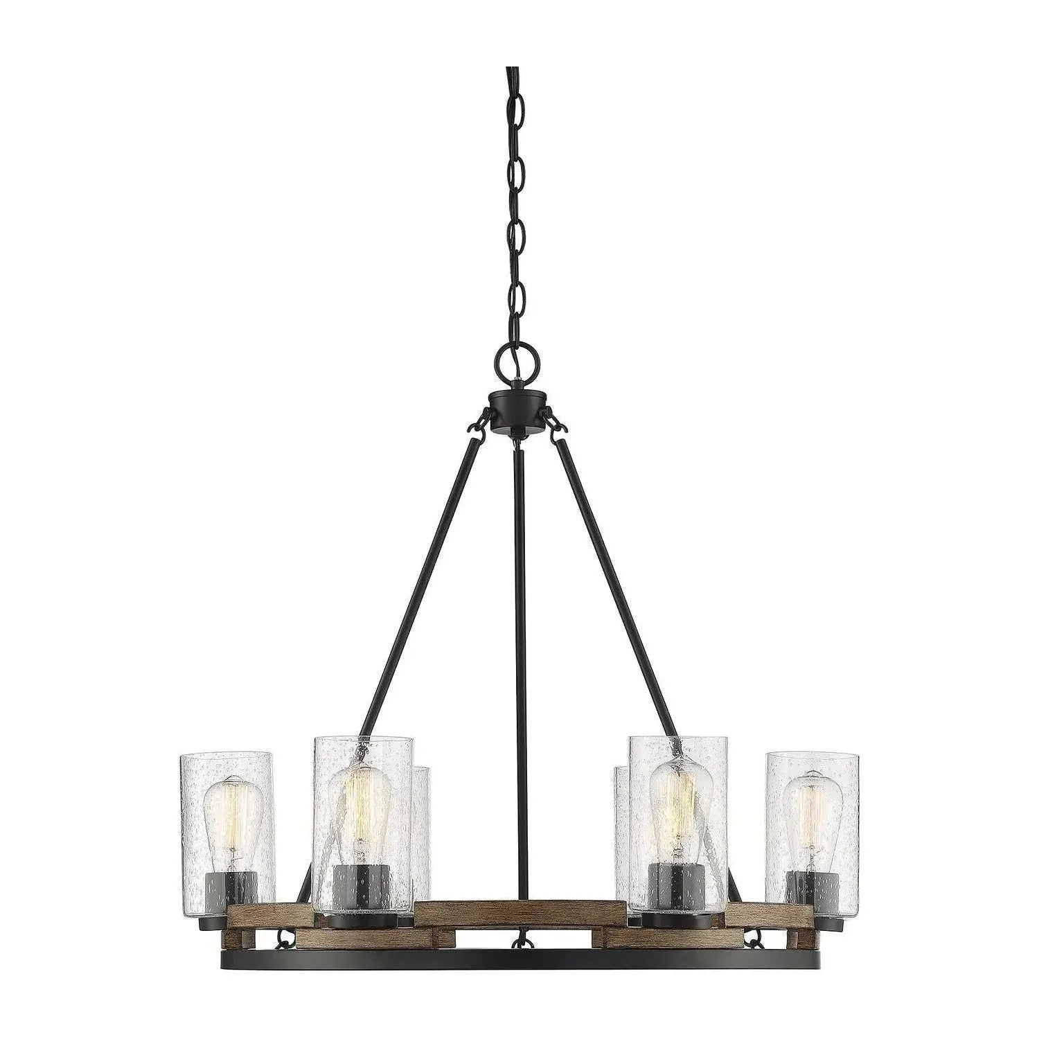 Montreal Lighting & Hardware - Lynwood Chandelier by Savoy House Exclusive - V6-L1-7600-6-165 | Montreal Lighting & Hardware