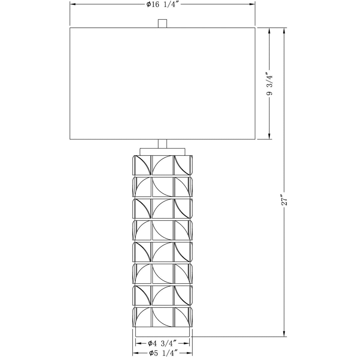 Montreal Lighting & Hardware - Mimi Table Lamp by Flow Decor | OPEN BOX - 4437-OB | Montreal Lighting & Hardware