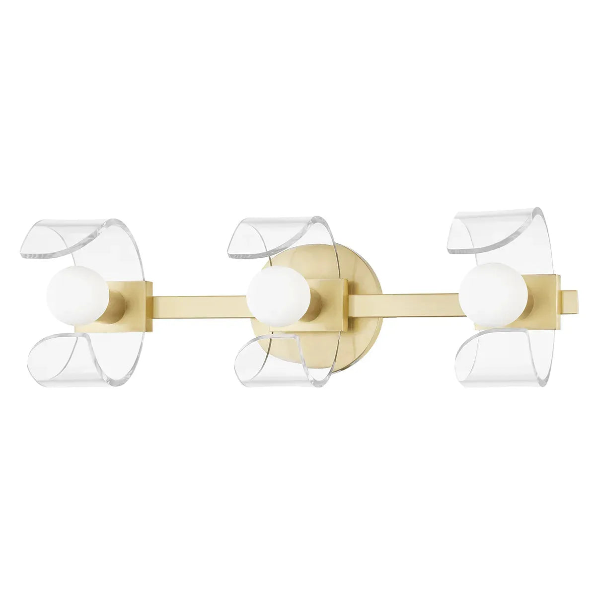 Montreal Lighting & Hardware - Ora Bath Bracket by Mitzi - H424301-AGB | Montreal Lighting & Hardware