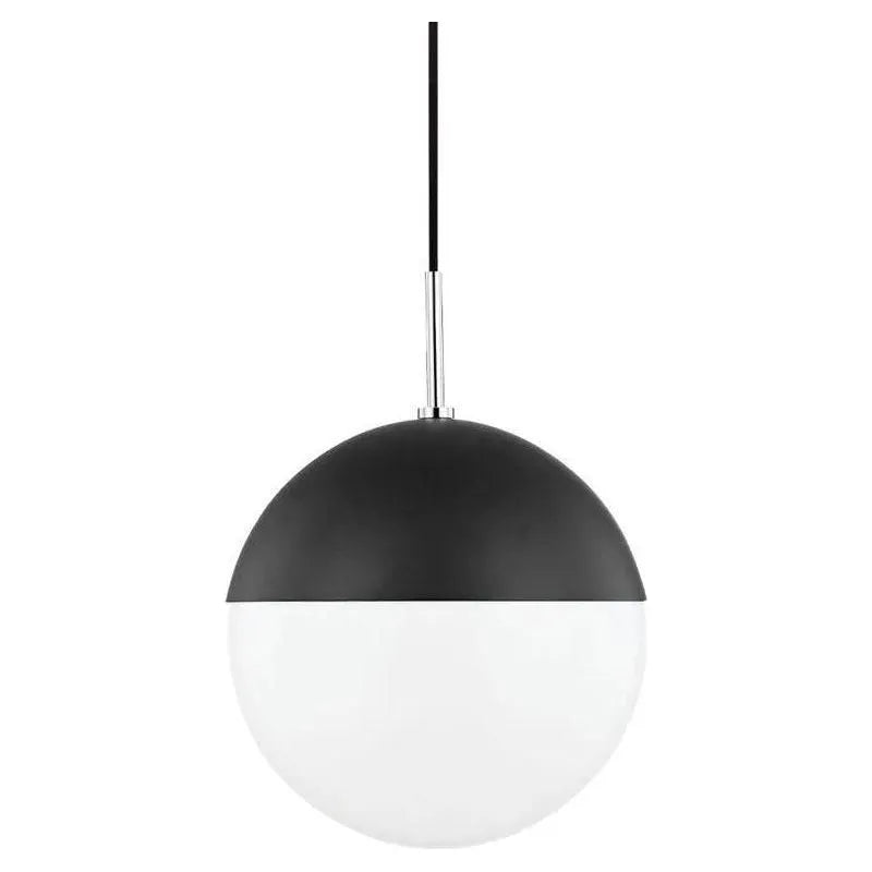 Montreal Lighting & Hardware - Renee Pendant by Mitzi | QUICK SHIP - H344701L-PN/BK-OS | Montreal Lighting & Hardware