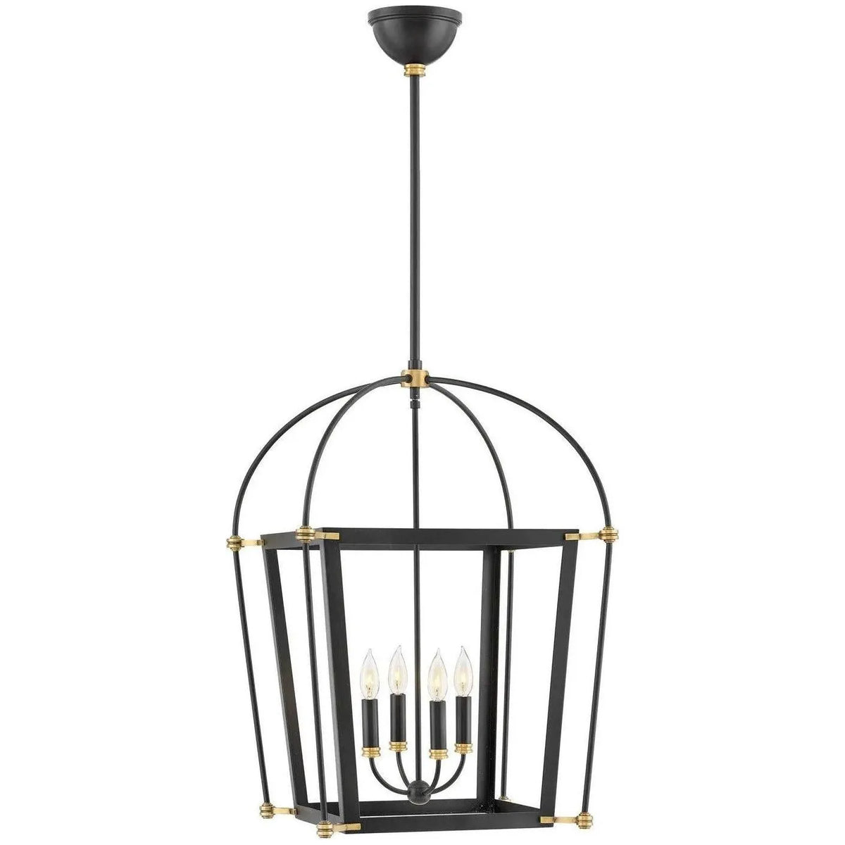 Montreal Lighting & Hardware - Selby 20-Inch Lantern by Hinkley | QUICK SHIP - 4055BK-OS | Montreal Lighting & Hardware