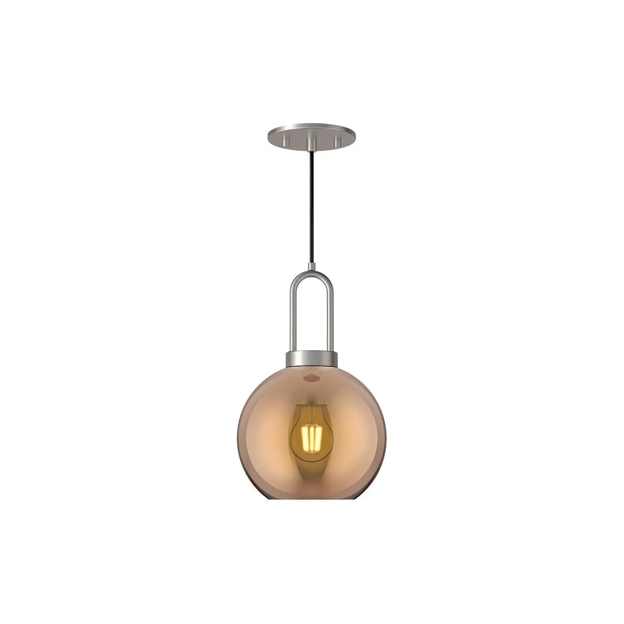 Montreal Lighting & Hardware - Soji Globe Pendant by Alora Lighting - PD601608BNCP | Montreal Lighting & Hardware