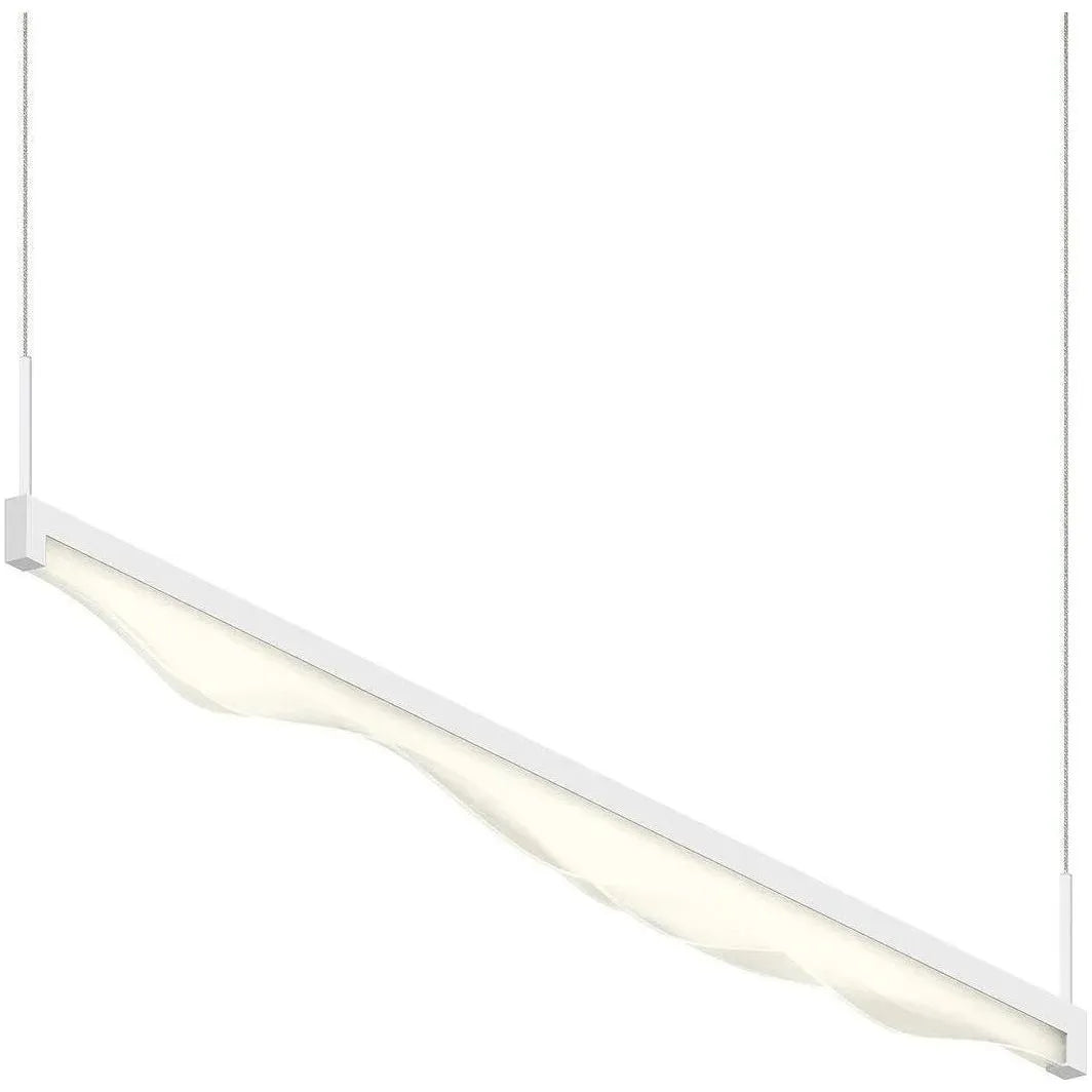 Montreal Lighting & Hardware - Wave Bar LED Pendant by Sonneman | OPEN BOX - 2822.03-OB | Montreal Lighting & Hardware