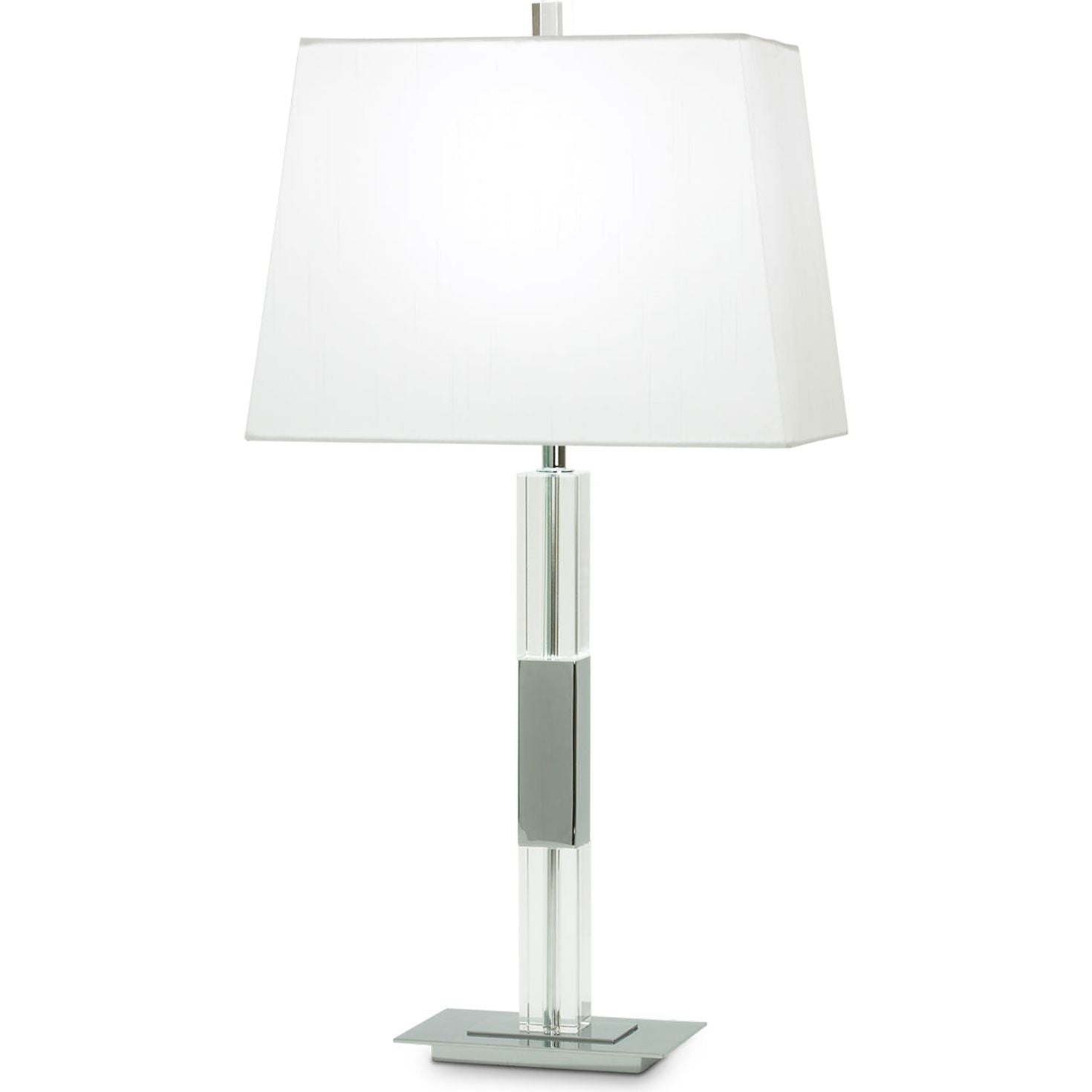 Flow Decor-3156-WHC-Table Lamps-Moreno-Clear