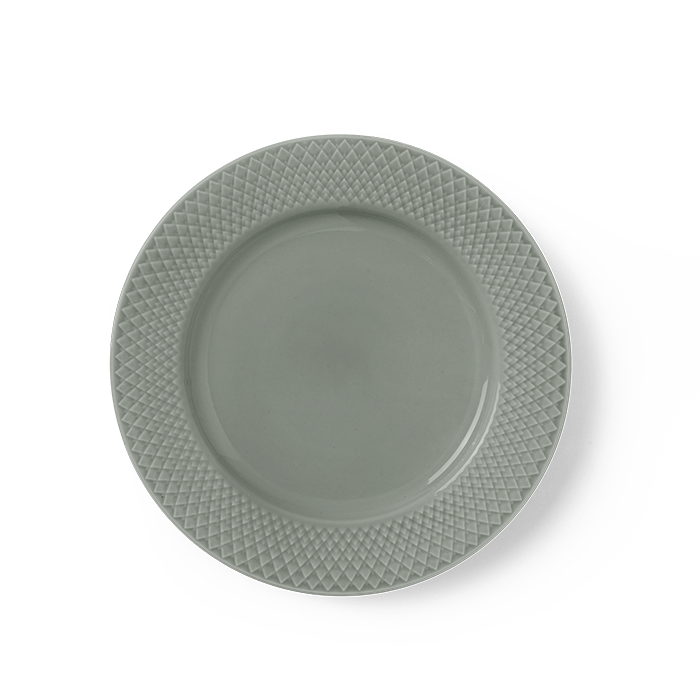 Lyngby Porcelæn 201815 Plaque de terre Rhombe en mousse