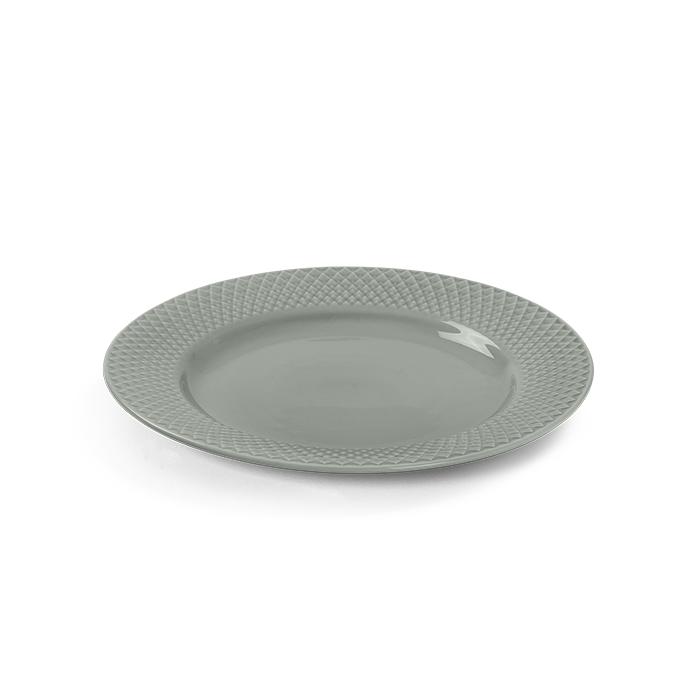 Lyngby Porcelæn 201815 Plaque de terre Rhombe en mousse