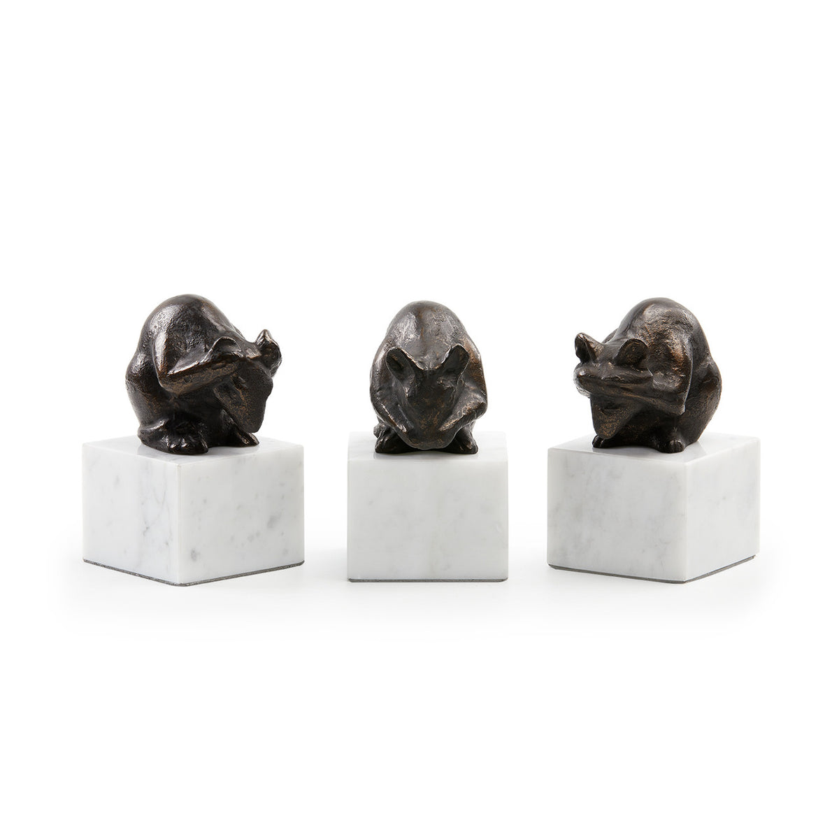Mouse Statue Set of 3