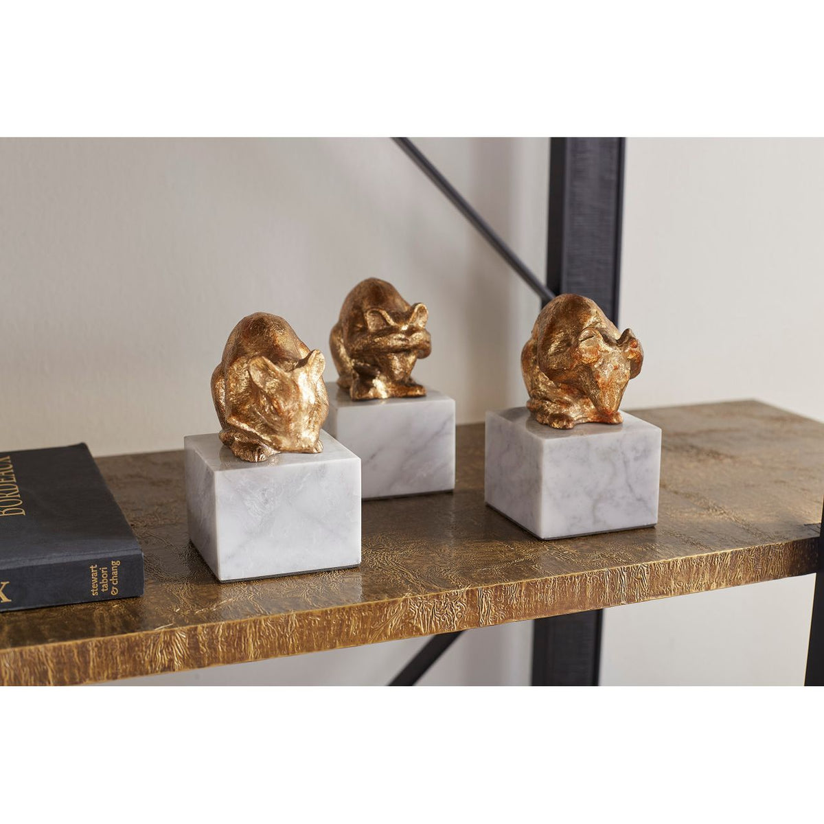 Mouse Statue Set of 3