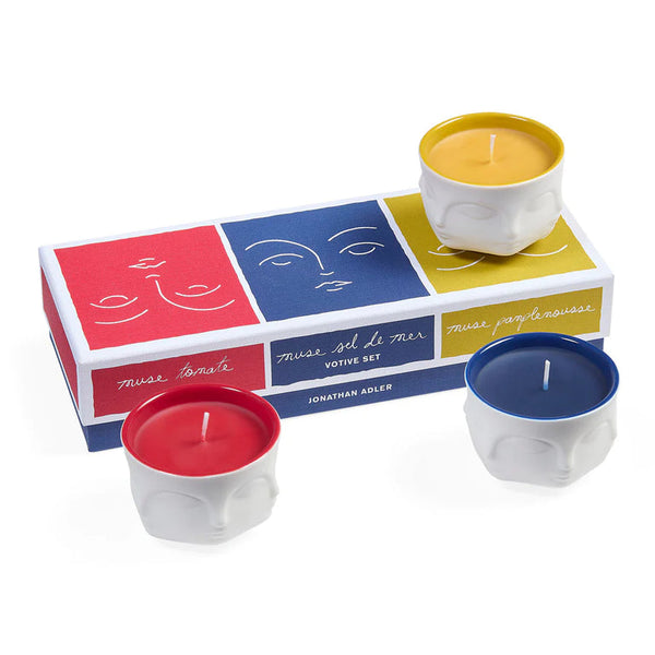 Muse Couleur Votive Candle Set by Jonathan Adler | Showroom Model