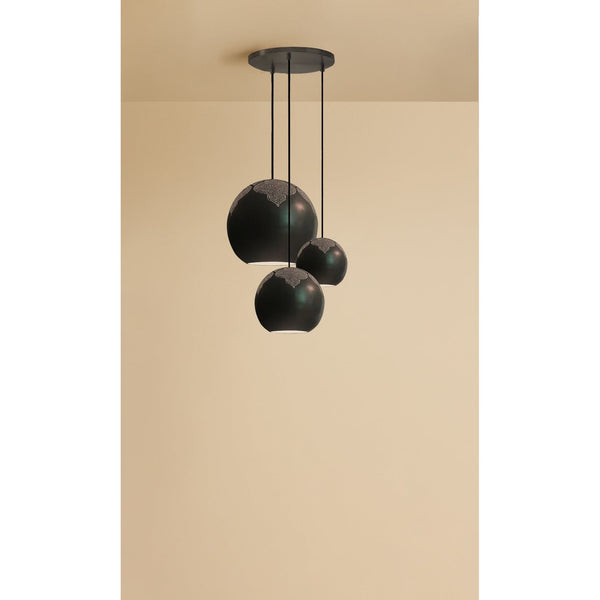 Najma 3-Light Globe Chandelier