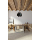 Dounia Home - DH-NAJTREGLO-SM-PC - Najma Trellis Globe Pendant Light - Polished Copper