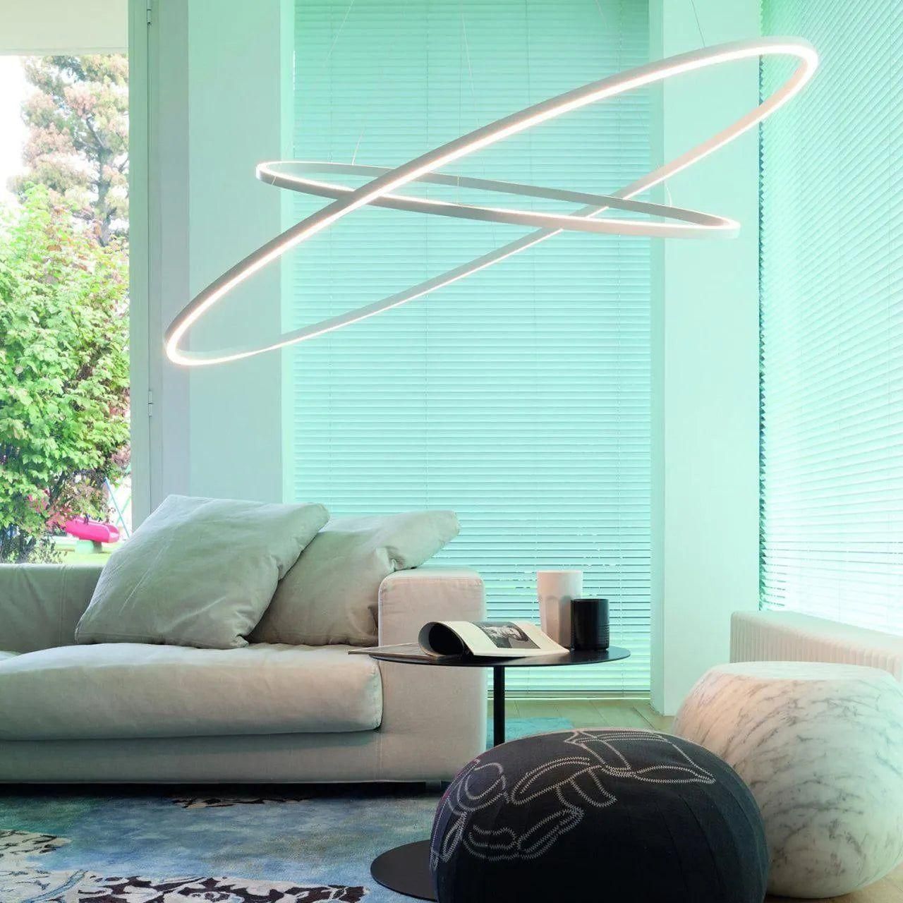 Nemo Lighting - Ellisse Double Pendant - ELP LWW 56 | Montreal Lighting & Hardware