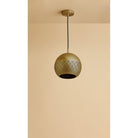 Dounia Home - DH-NURREVPEN-MD-BRS - Nur Reversed Pendant Light - Polished Brass