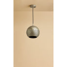 Dounia Home - DH-NURREVPEN-SM-AB - Nur Reversed Pendant Light - Antique Brass