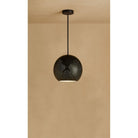 Dounia Home - DH-NAJREVPEN-SM-MGM - Najma Reversed Pendant Light - Matte Gun Metal