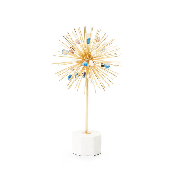 Nova Small Statue, Blue, Clear