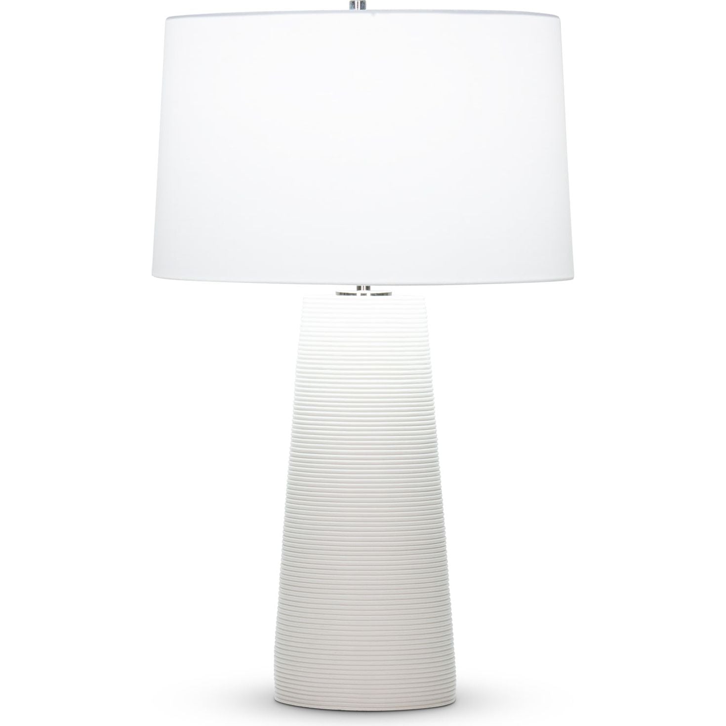 Flow Decor-4517-OWC-Table Lamps-Omar-Off-White