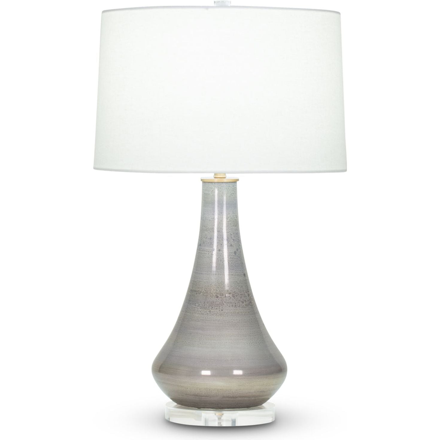Flow Decor-4030-OWL-Table Lamps-Orwell-Grey