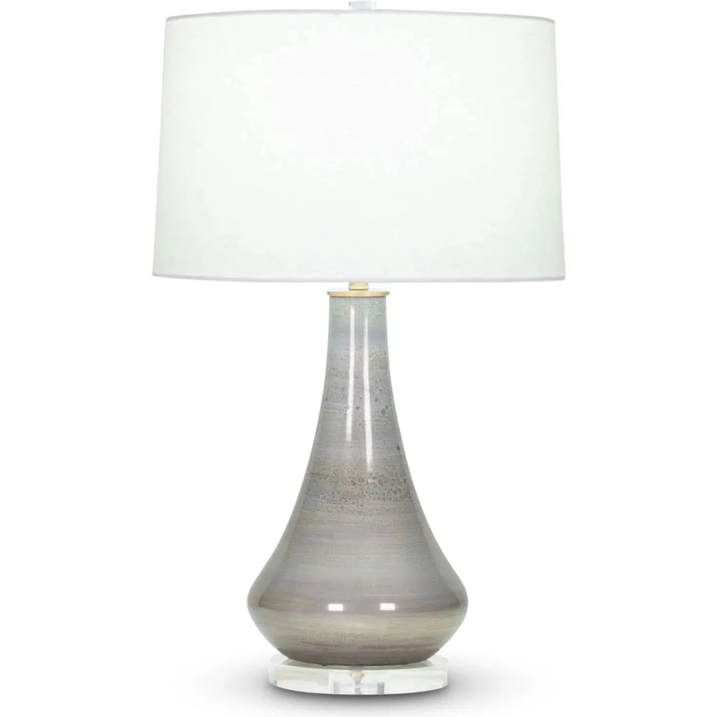 Flow Decor-4030-OWL-Table Lamps-Orwell-Grey