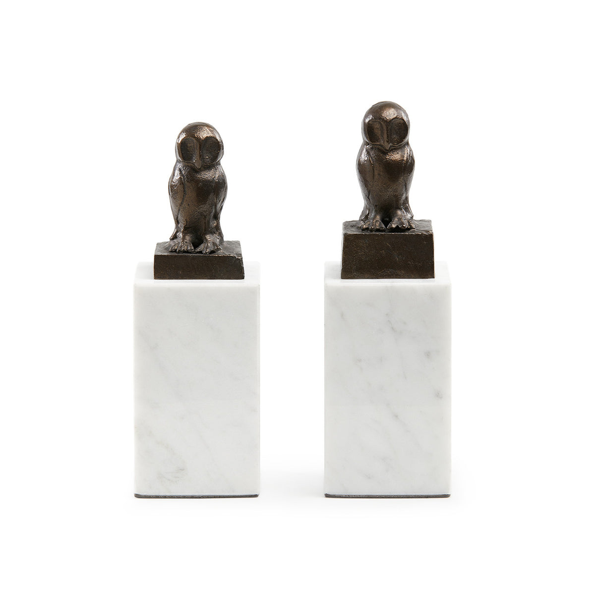 Owl Statue Set of 2