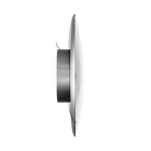 Horloge murale romaine Arne Jacobsen Clocks 43652, blanc/noir