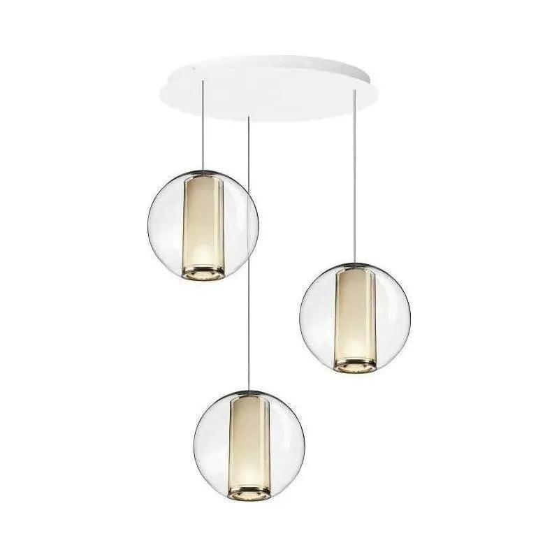 Pablo Designs - Bel Occhio Chandelier 3 - BELO CHAN 16/3 WHT | Montreal Lighting & Hardware
