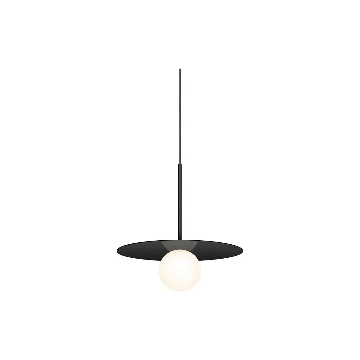 Pablo Designs - Bola Disc LED Pendant - BOLA 12 BLK | Montreal Lighting & Hardware