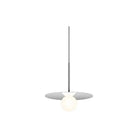 Pablo Designs - Bola Disc LED Pendant - BOLA 12 CRM | Montreal Lighting & Hardware
