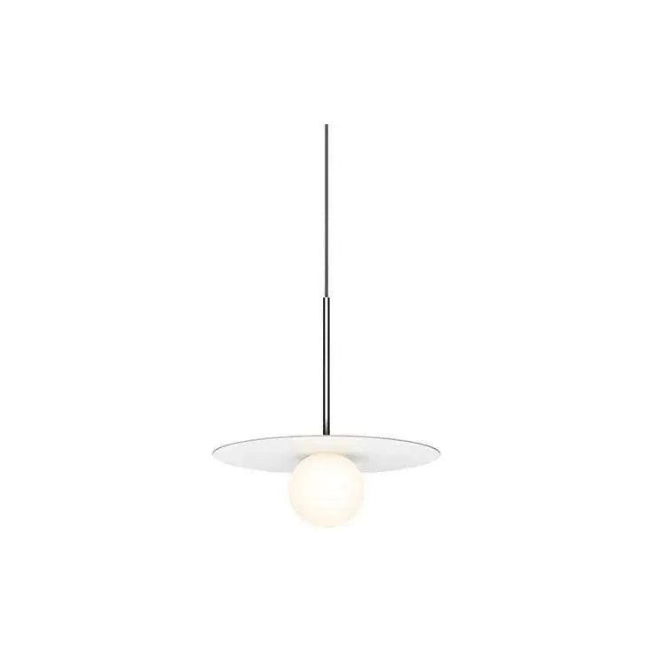 Pablo Designs - Bola Disc LED Pendant - BOLA 12 WHT | Montreal Lighting & Hardware