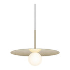 Pablo Designs - Bola Disc LED Pendant - BOLA 18 BRA | Montreal Lighting & Hardware