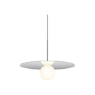 Pablo Designs - Bola Disc LED Pendant - BOLA 18 CRM | Montreal Lighting & Hardware