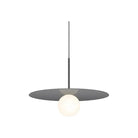 Pablo Designs - Bola Disc LED Pendant - BOLA 18 GUN | Montreal Lighting & Hardware