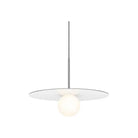 Pablo Designs - Bola Disc LED Pendant - BOLA 18 WHT | Montreal Lighting & Hardware