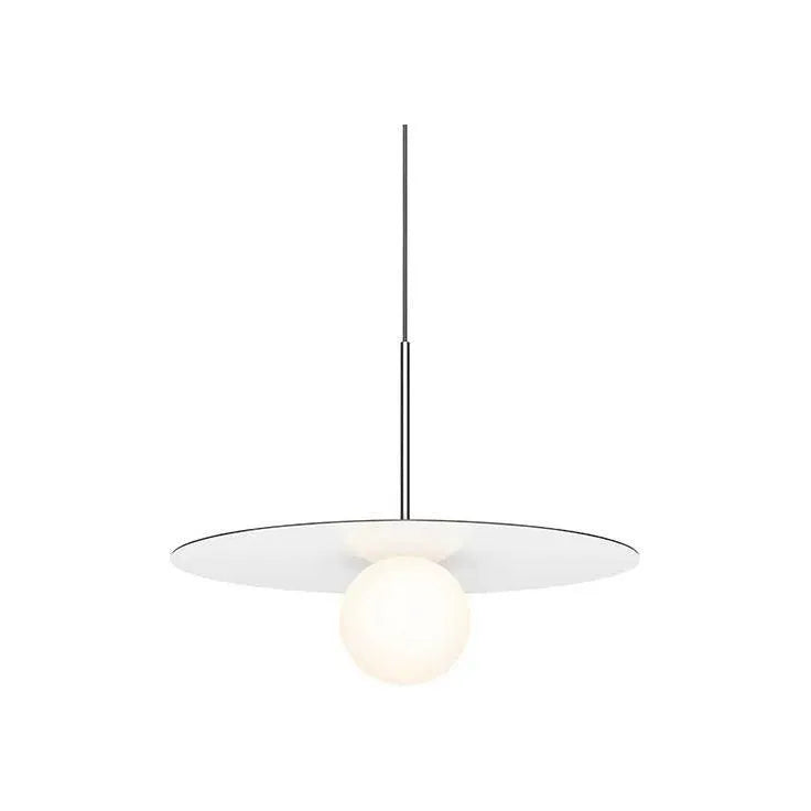 Pablo Designs - Bola Disc LED Pendant - BOLA 18 WHT | Montreal Lighting & Hardware