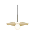 Pablo Designs - Bola Disc LED Pendant - BOLA 22 BRA | Montreal Lighting & Hardware