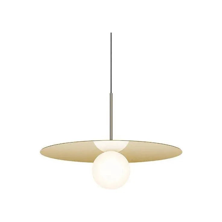 Pablo Designs - Bola Disc LED Pendant - BOLA 22 BRA | Montreal Lighting & Hardware