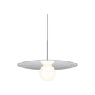 Pablo Designs - Bola Disc LED Pendant - BOLA 22 CRM | Montreal Lighting & Hardware